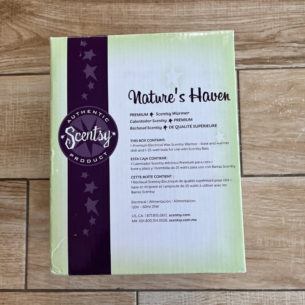 Scentsy Natures Haven Bird Nest Full Size Wax Warmer Retired - Picture 6 of 6